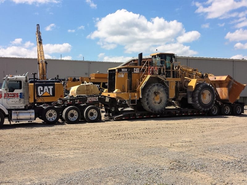 Russellville heavy equipment towing