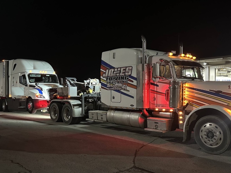 I-27 Semi Towing